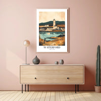 Waterford Scenic View Impressionism Travel Poster PosterGoat