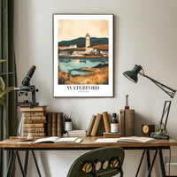 Waterford Scenic View Impressionism Travel Poster PosterGoat