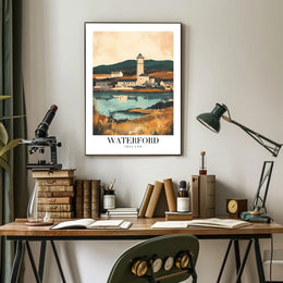 Waterford Scenic View Impressionism Travel Poster PosterGoat