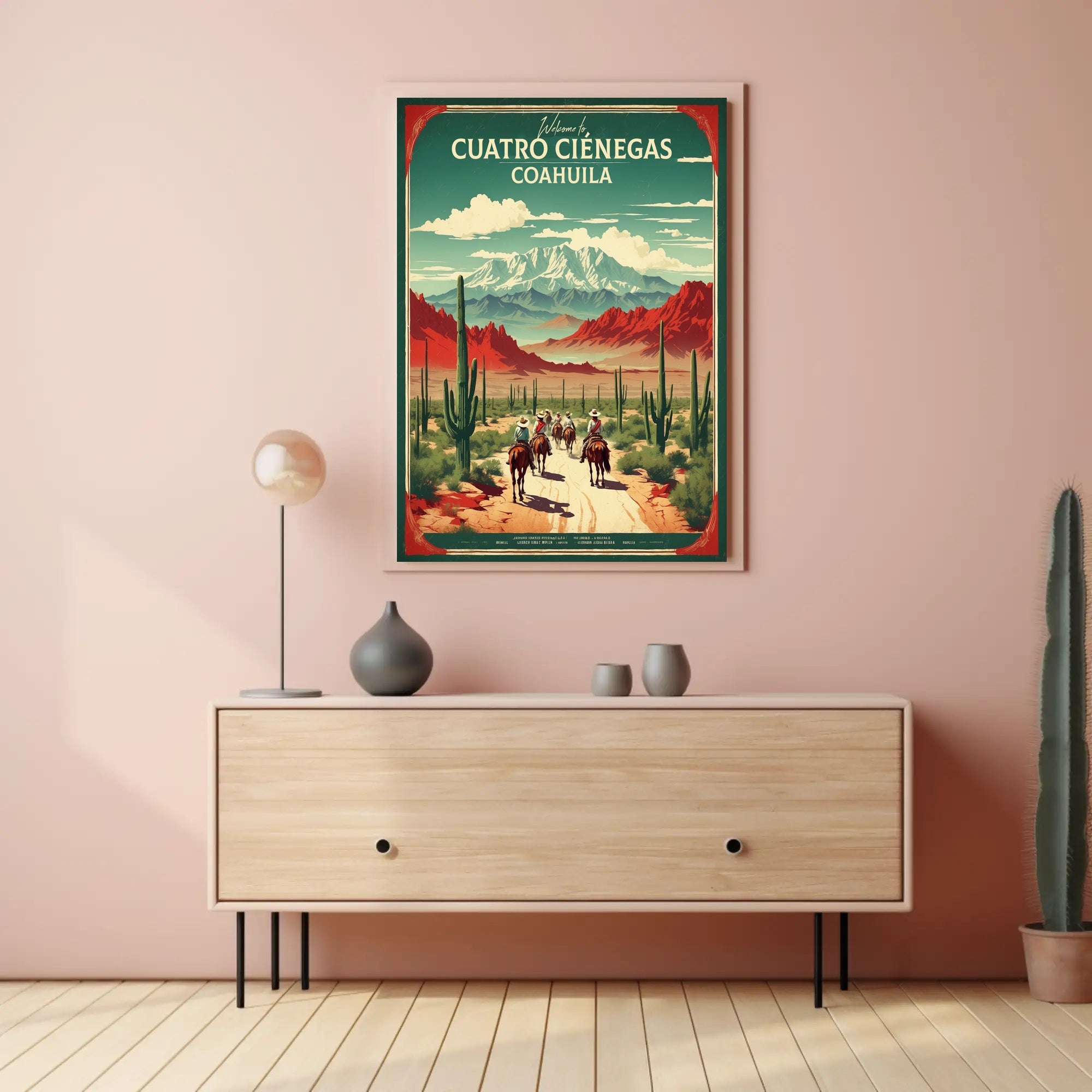 Welcome to Cuatrociénegas Travel Poster PosterGoat