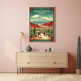 Welcome to Cuatrociénegas Travel Poster PosterGoat