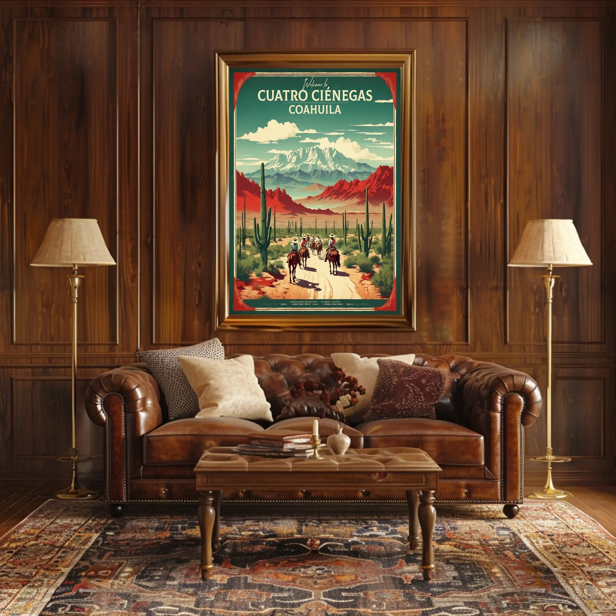 Welcome to Cuatrociénegas Travel Poster PosterGoat