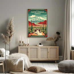 Welcome to Cuatrociénegas Travel Poster PosterGoat
