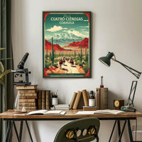 Welcome to Cuatrociénegas Travel Poster PosterGoat