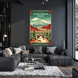 Welcome to Cuatrociénegas Travel Poster PosterGoat