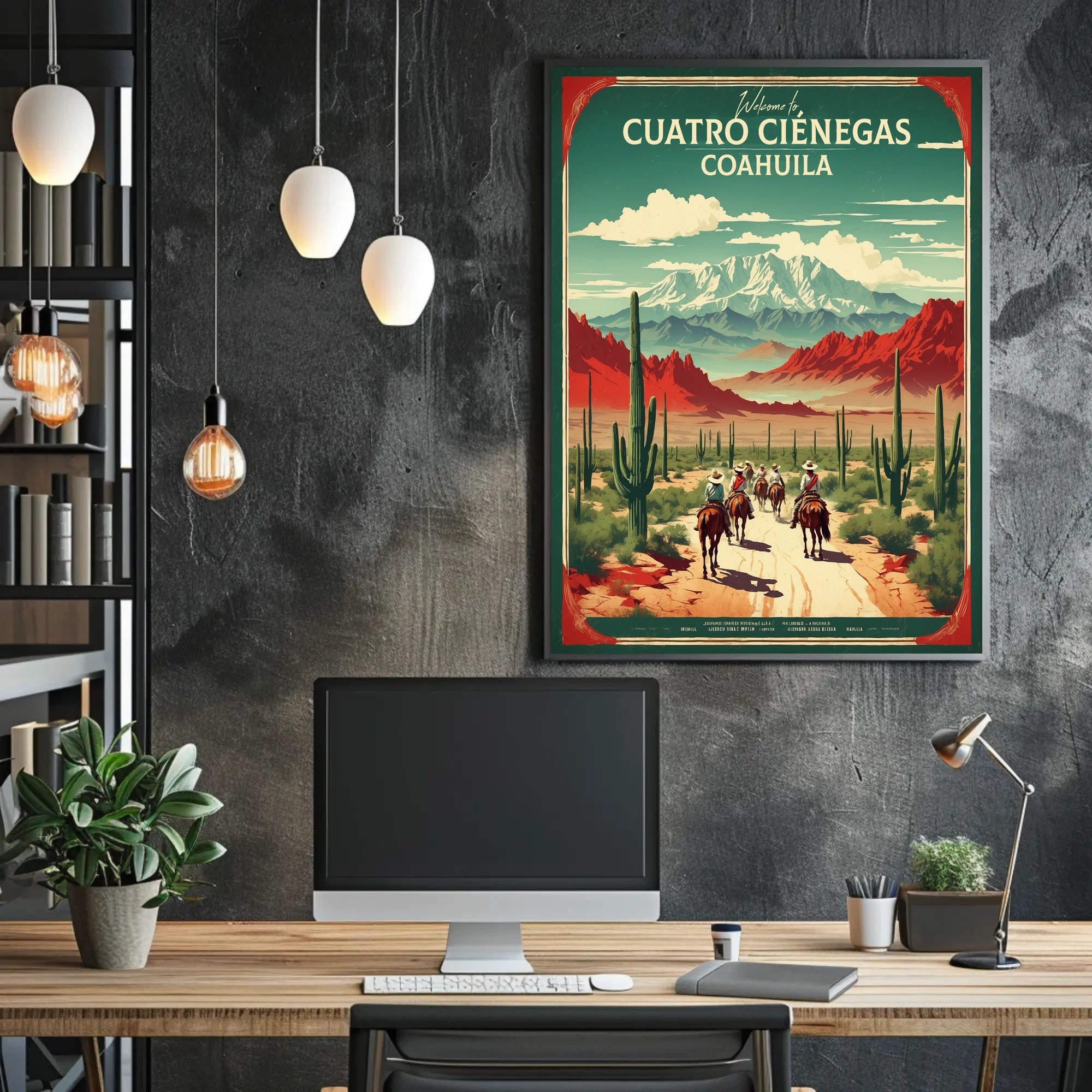 Welcome to Cuatrociénegas Travel Poster PosterGoat
