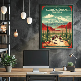 Welcome to Cuatrociénegas Travel Poster PosterGoat