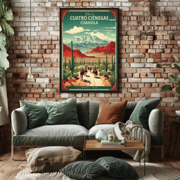 Welcome to Cuatrociénegas Travel Poster PosterGoat