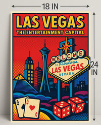 Welcome to Fabulous Las Vegas Poster PosterGoat