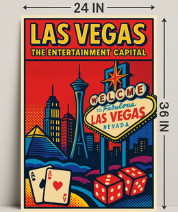 Welcome to Fabulous Las Vegas Poster PosterGoat