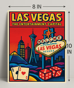 Welcome to Fabulous Las Vegas Poster PosterGoat