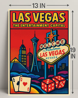 Welcome to Fabulous Las Vegas Poster PosterGoat