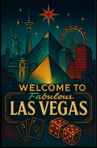 Welcome to Fabulous Las Vegas Poster PosterGoat