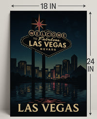 Welcome to Fabulous Las Vegas Poster PosterGoat