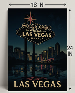 Welcome to Fabulous Las Vegas Poster PosterGoat