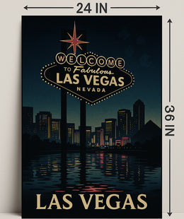 Welcome to Fabulous Las Vegas Poster PosterGoat