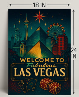 Welcome to Fabulous Las Vegas Poster PosterGoat