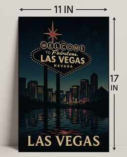 Welcome to Fabulous Las Vegas Poster PosterGoat