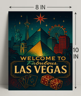 Welcome to Fabulous Las Vegas Poster PosterGoat