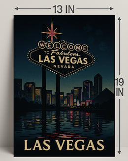 Welcome to Fabulous Las Vegas Poster PosterGoat