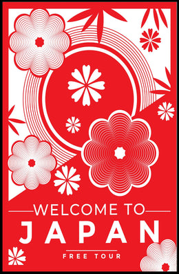 Welcome to Japan Cultural Travel Poster PosterGoat