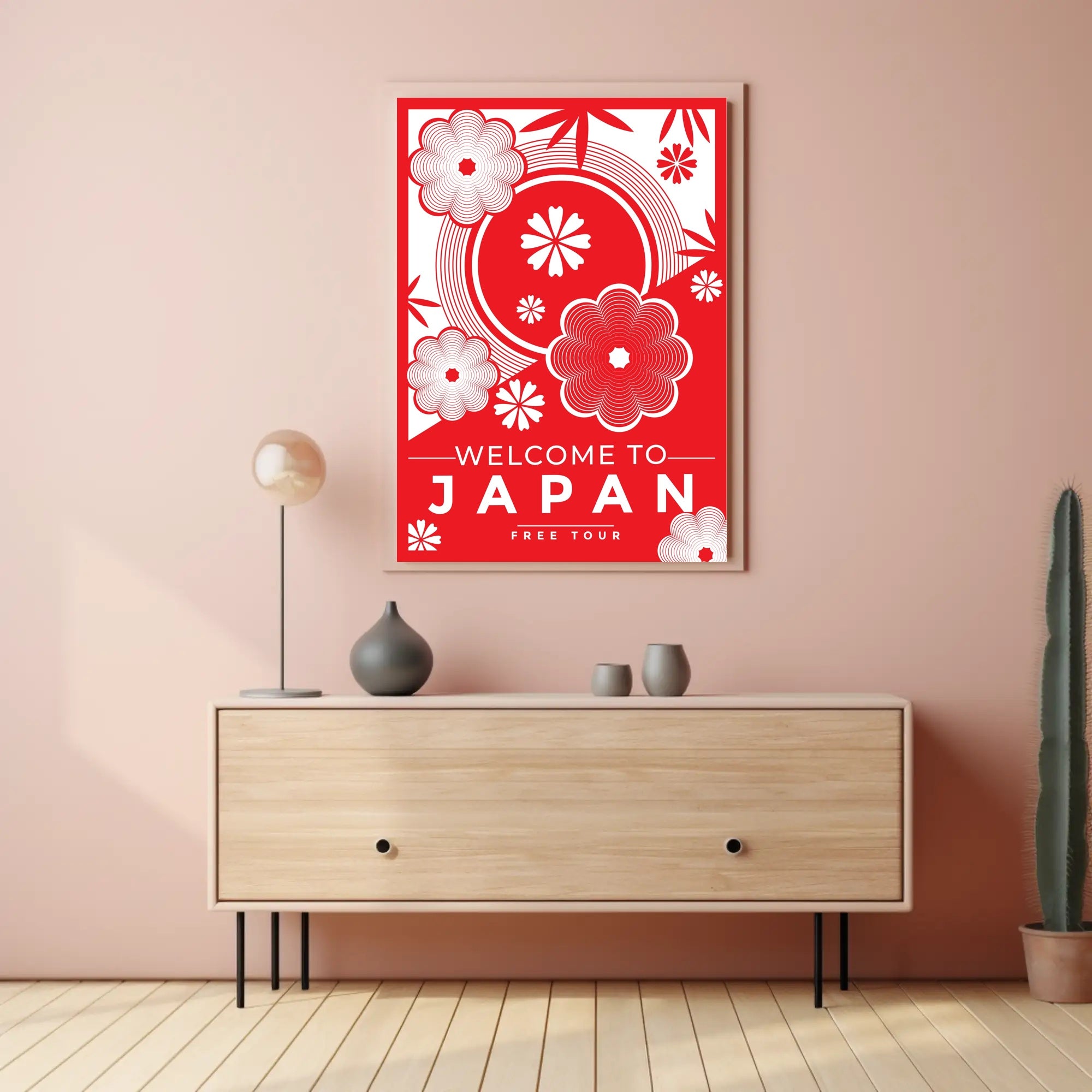 Welcome to Japan Cultural Travel Poster PosterGoat