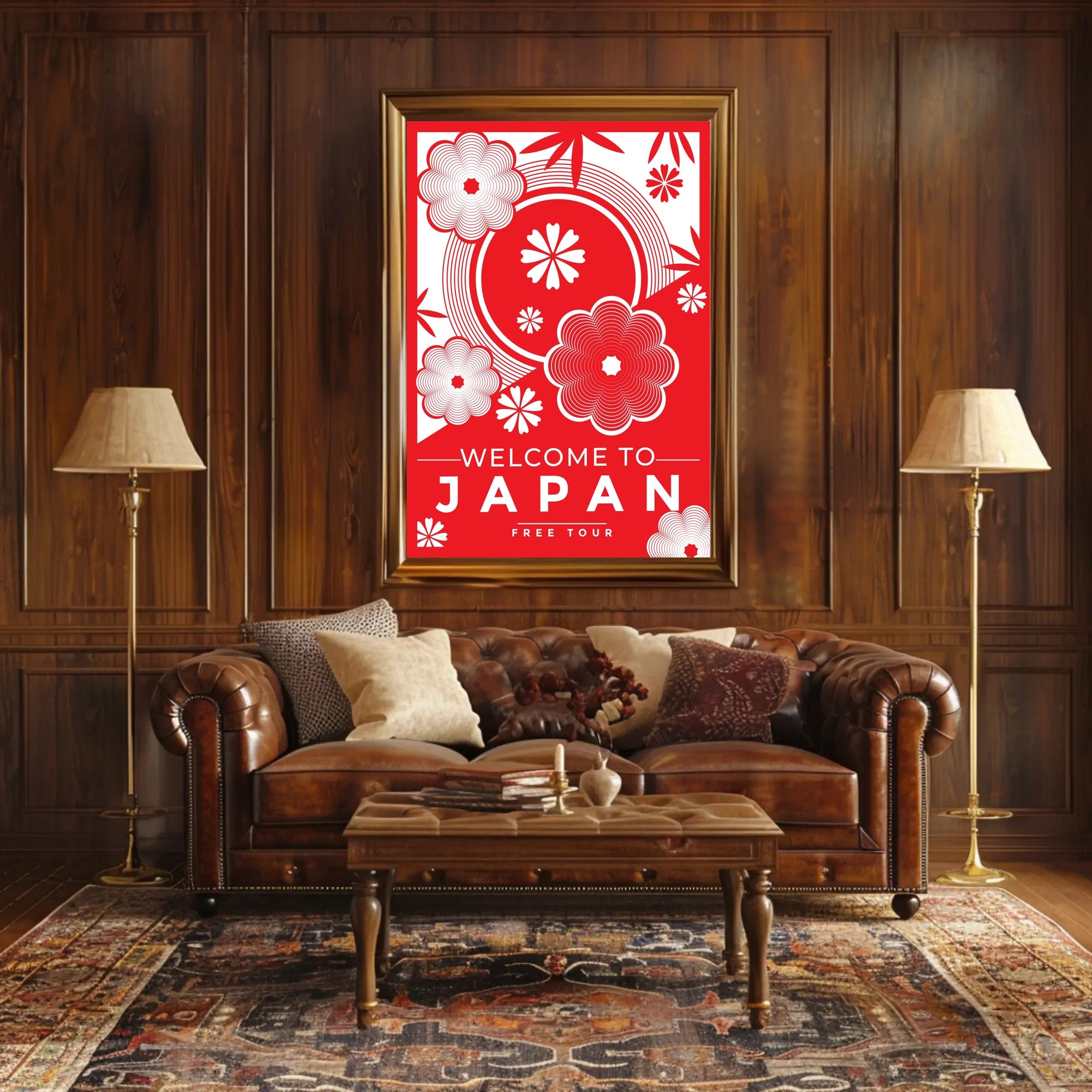 Welcome to Japan Cultural Travel Poster PosterGoat
