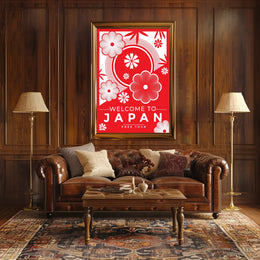 Welcome to Japan Cultural Travel Poster PosterGoat