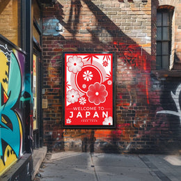 Welcome to Japan Cultural Travel Poster PosterGoat