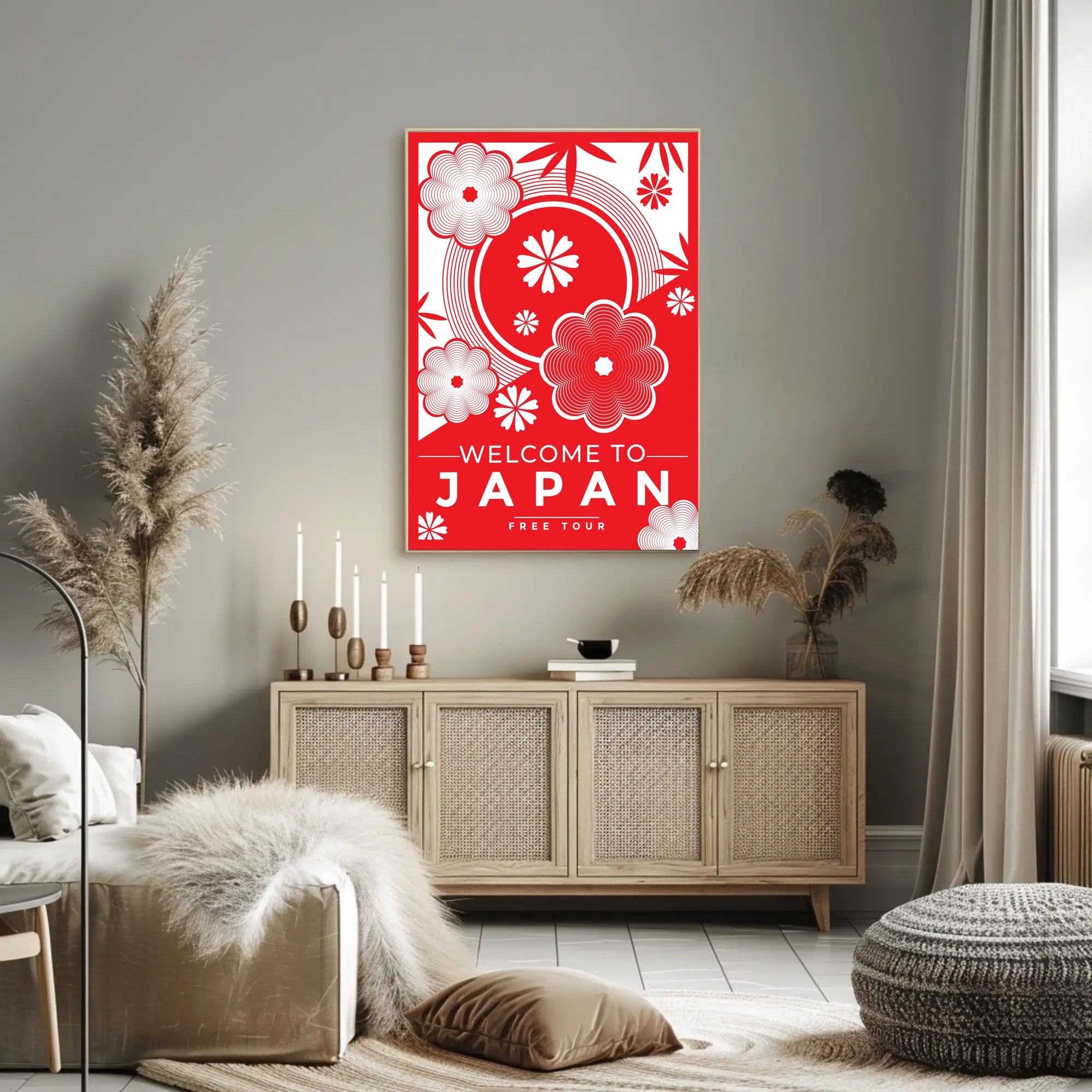 Welcome to Japan Cultural Travel Poster PosterGoat