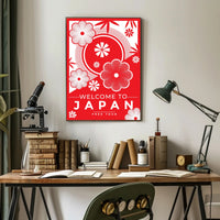 Welcome to Japan Cultural Travel Poster PosterGoat