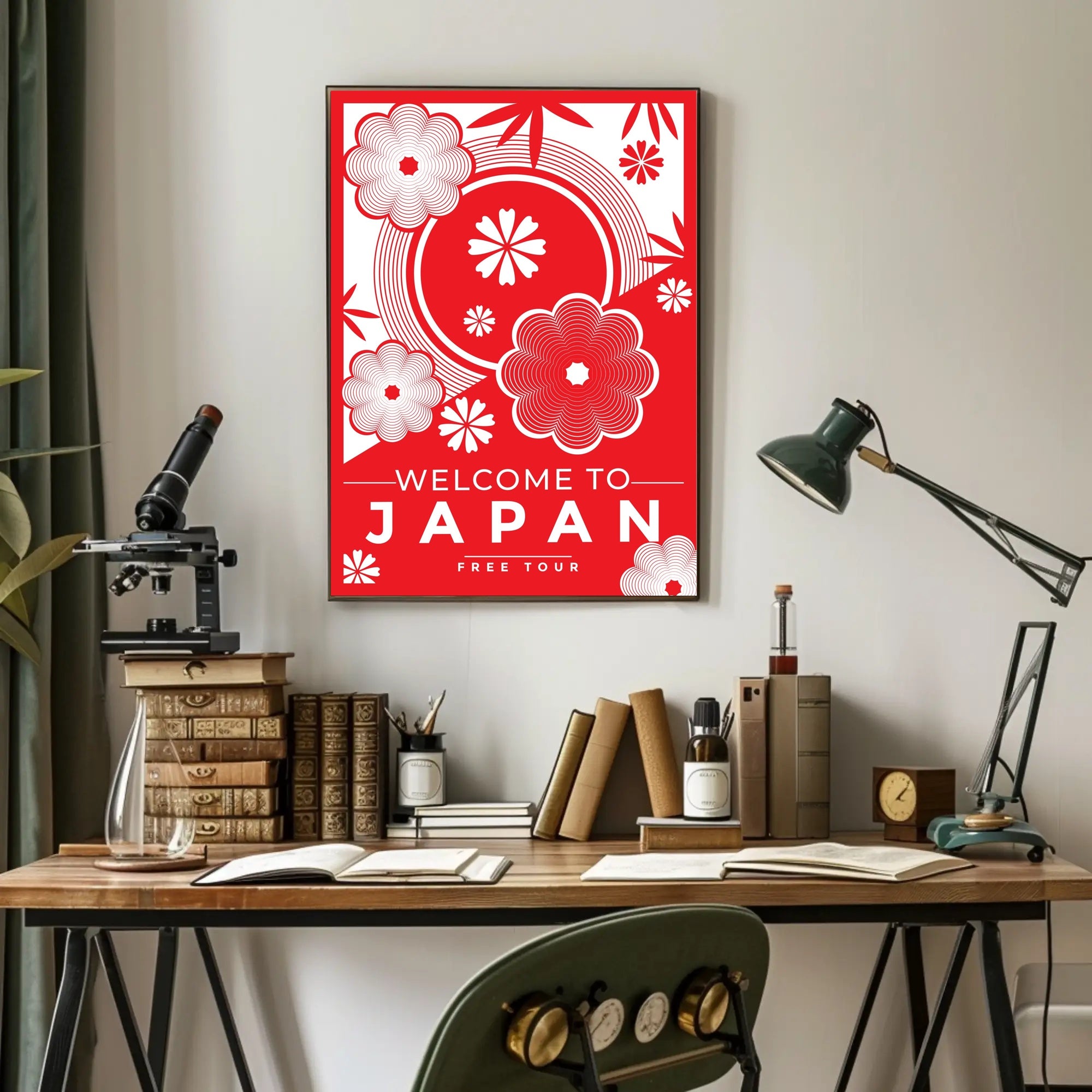 Welcome to Japan Cultural Travel Poster PosterGoat