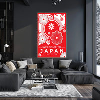 Welcome to Japan Cultural Travel Poster PosterGoat