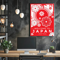 Welcome to Japan Cultural Travel Poster PosterGoat