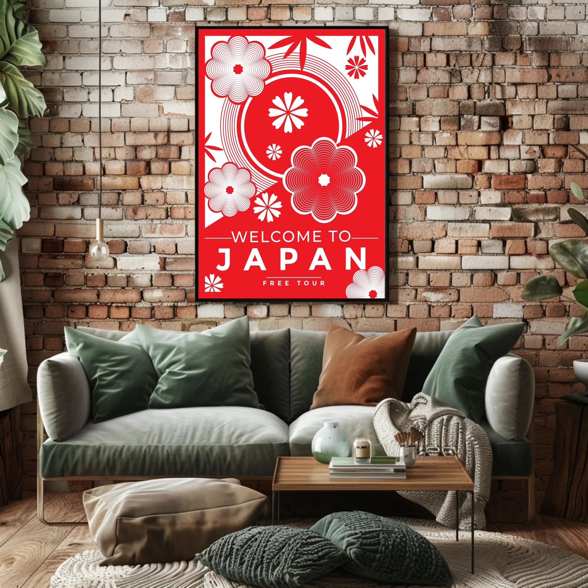 Welcome to Japan Cultural Travel Poster PosterGoat
