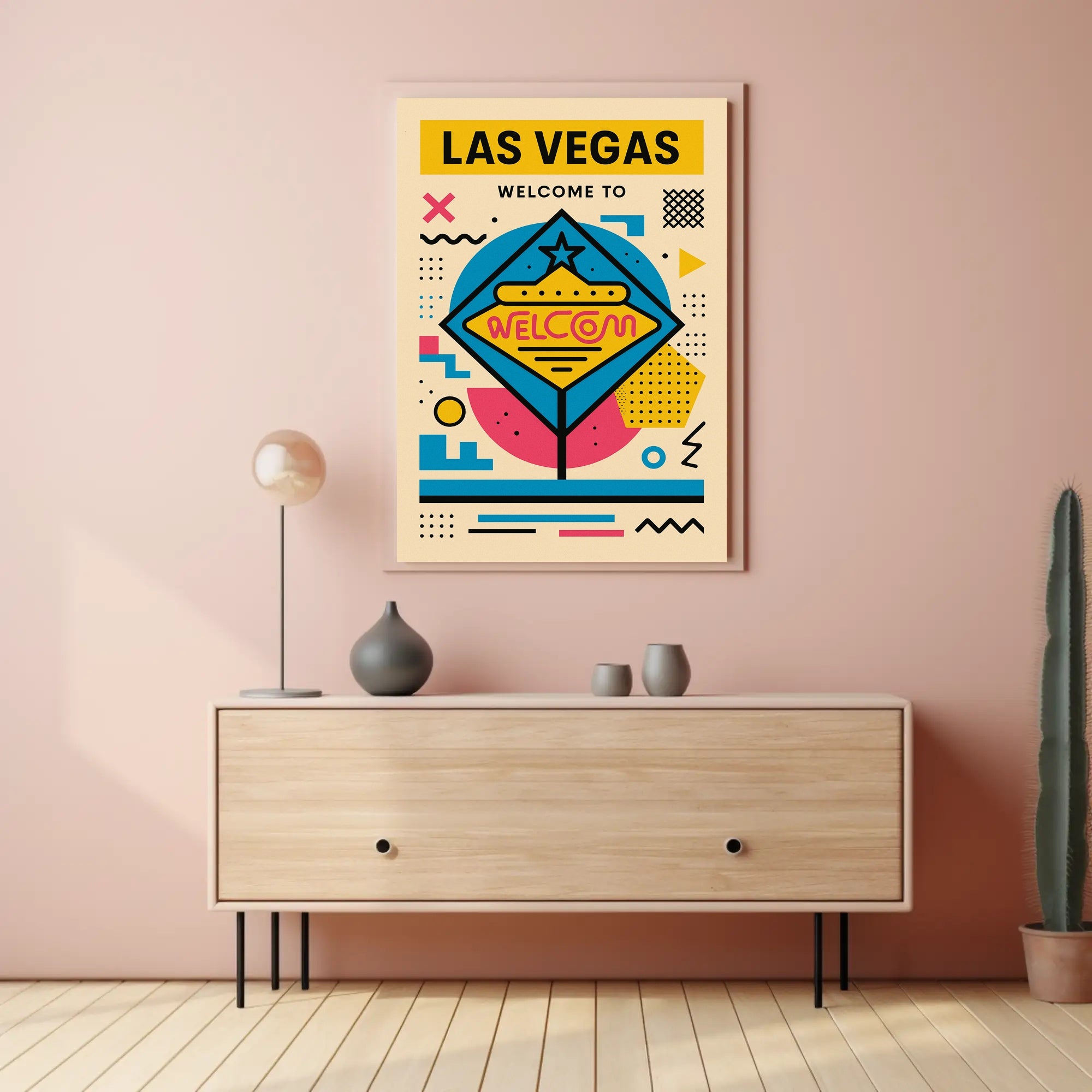 Welcome to Las Vegas Poster PosterGoat