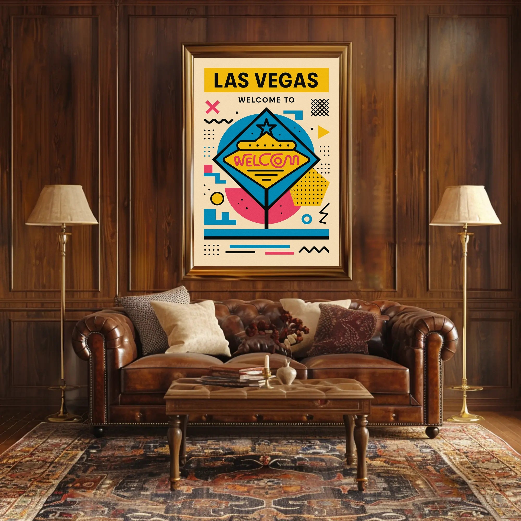 Welcome to Las Vegas Poster PosterGoat