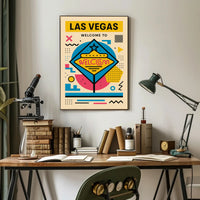 Welcome to Las Vegas Poster PosterGoat
