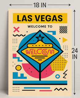 Welcome to Las Vegas Poster PosterGoat