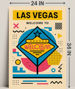 Welcome to Las Vegas Poster PosterGoat