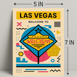Welcome to Las Vegas Poster PosterGoat