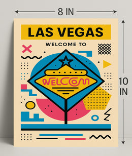 Welcome to Las Vegas Poster PosterGoat