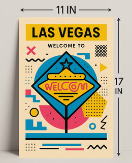 Welcome to Las Vegas Poster PosterGoat