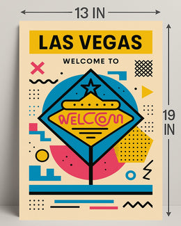 Welcome to Las Vegas Poster PosterGoat