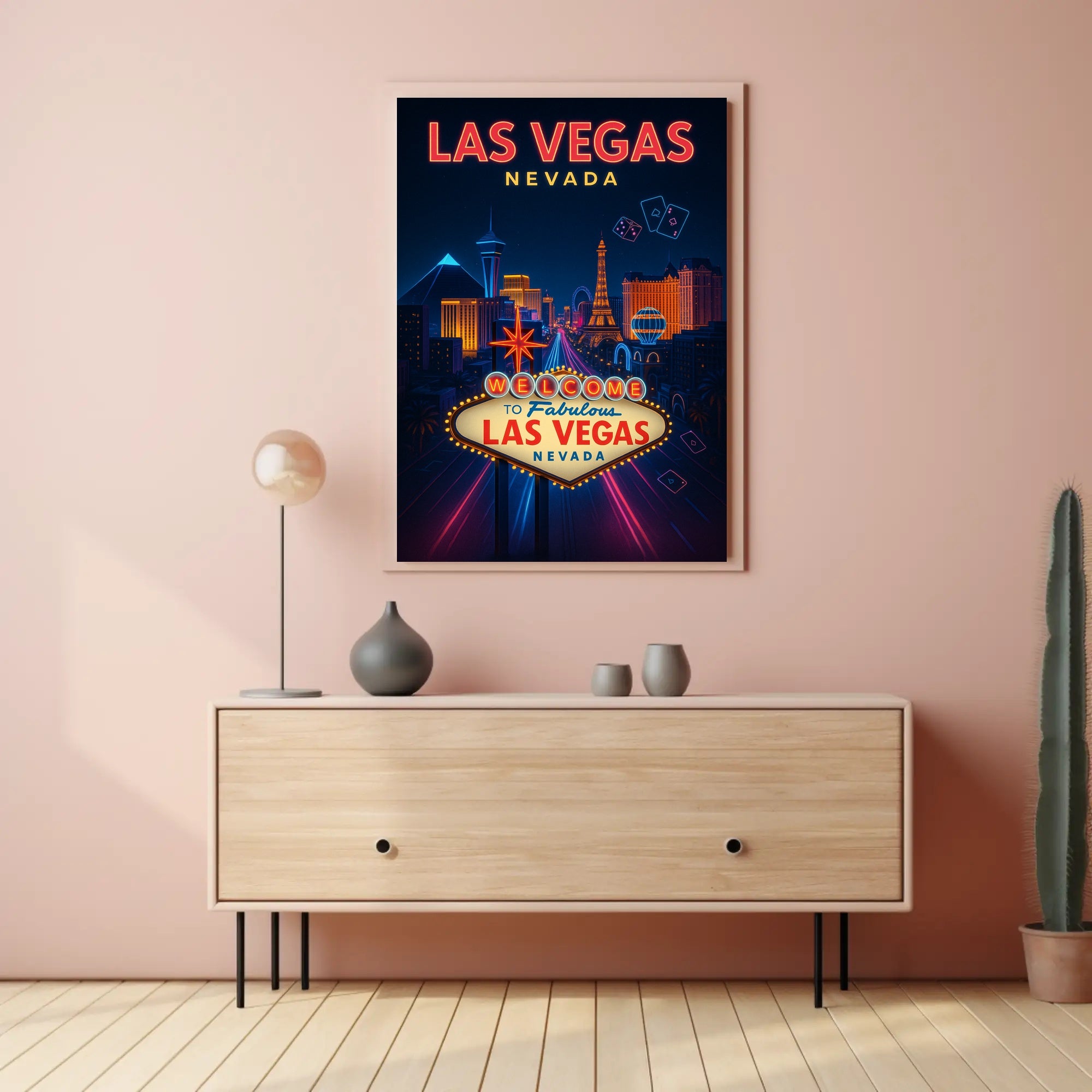 Welcome to Las Vegas Poster PosterGoat