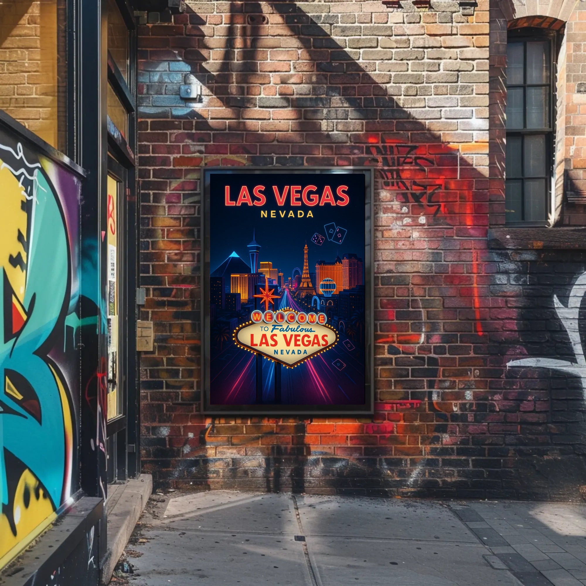 Welcome to Las Vegas Poster PosterGoat