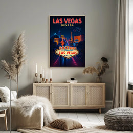 Welcome to Las Vegas Poster PosterGoat