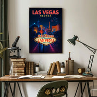 Welcome to Las Vegas Poster PosterGoat