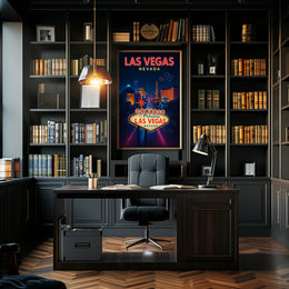 Welcome to Las Vegas Poster PosterGoat