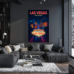 Welcome to Las Vegas Poster PosterGoat